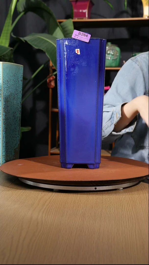 【石湾花盆】12寸悬崖盆264