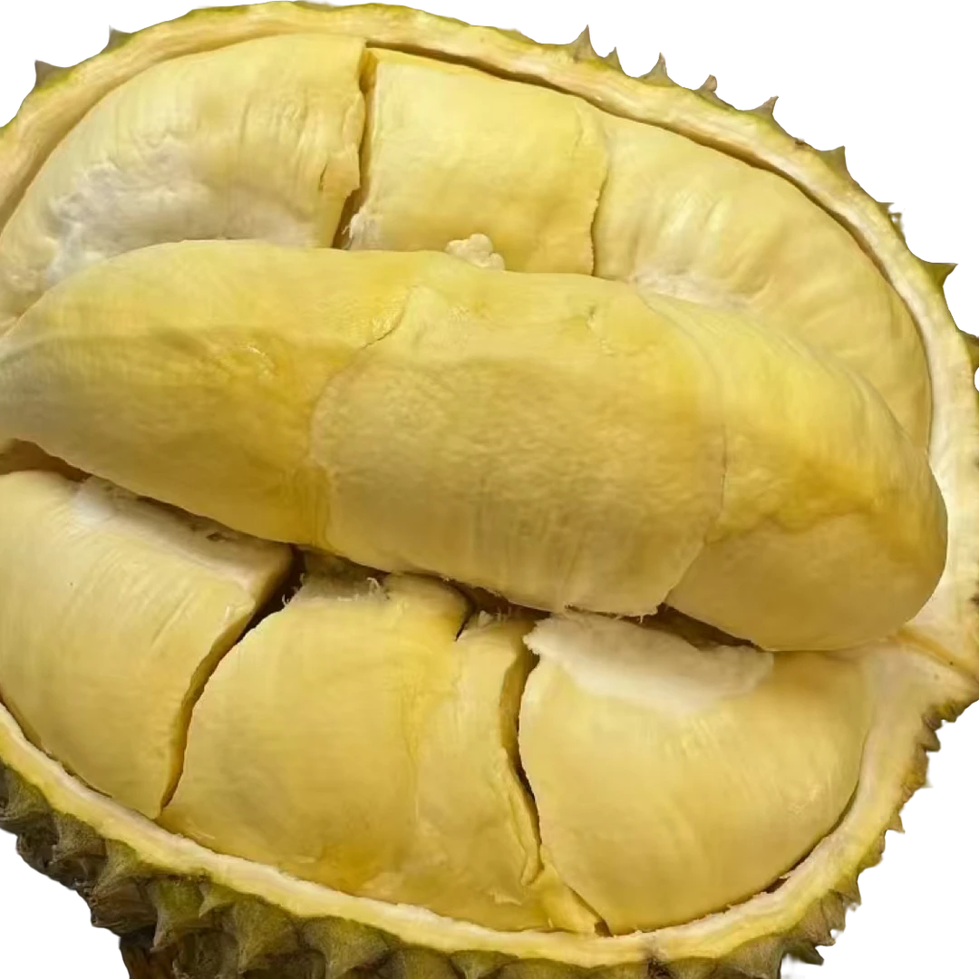 新鲜泰国老树空运树熟金枕榴莲（纯肉2斤）软糯香甜，核小金枕泰国