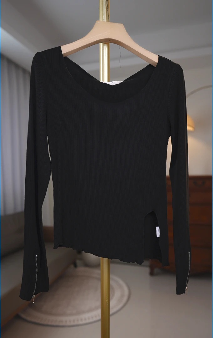 D2-4-4-25004 韩版修生气质款上衣-冯丽丽