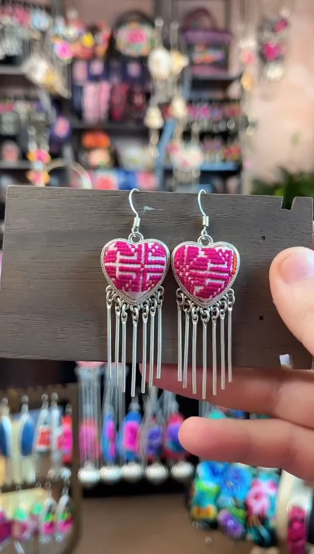 织绣民族风手工非遗老绣饰品403