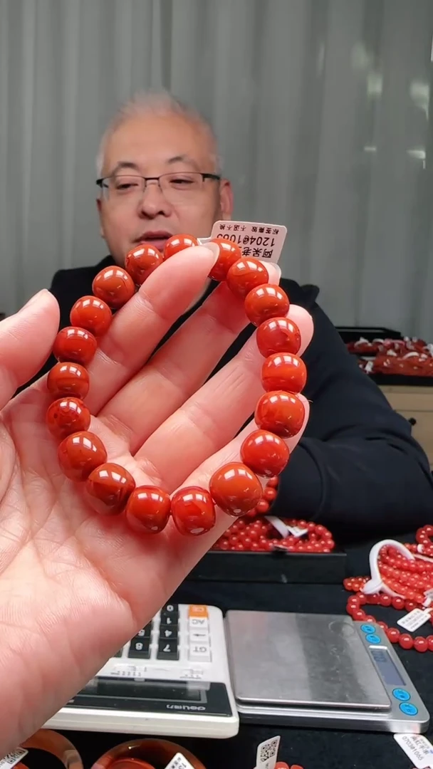 未镶嵌多样性发一件南红玛瑙12mm瓦西精工老型单圈