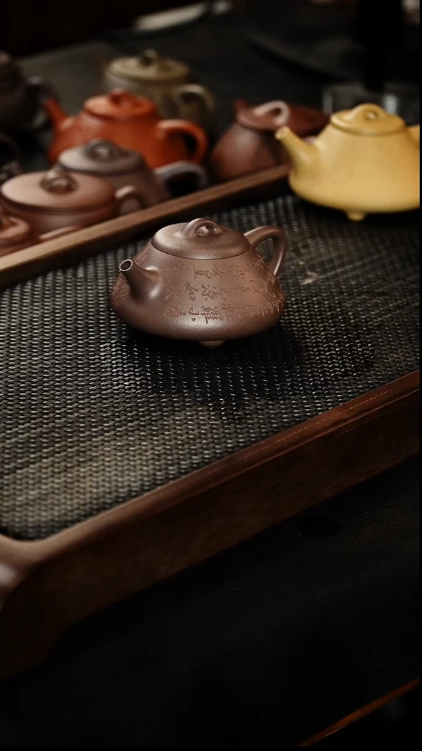 茶壶紫砂长*福利价石瓢