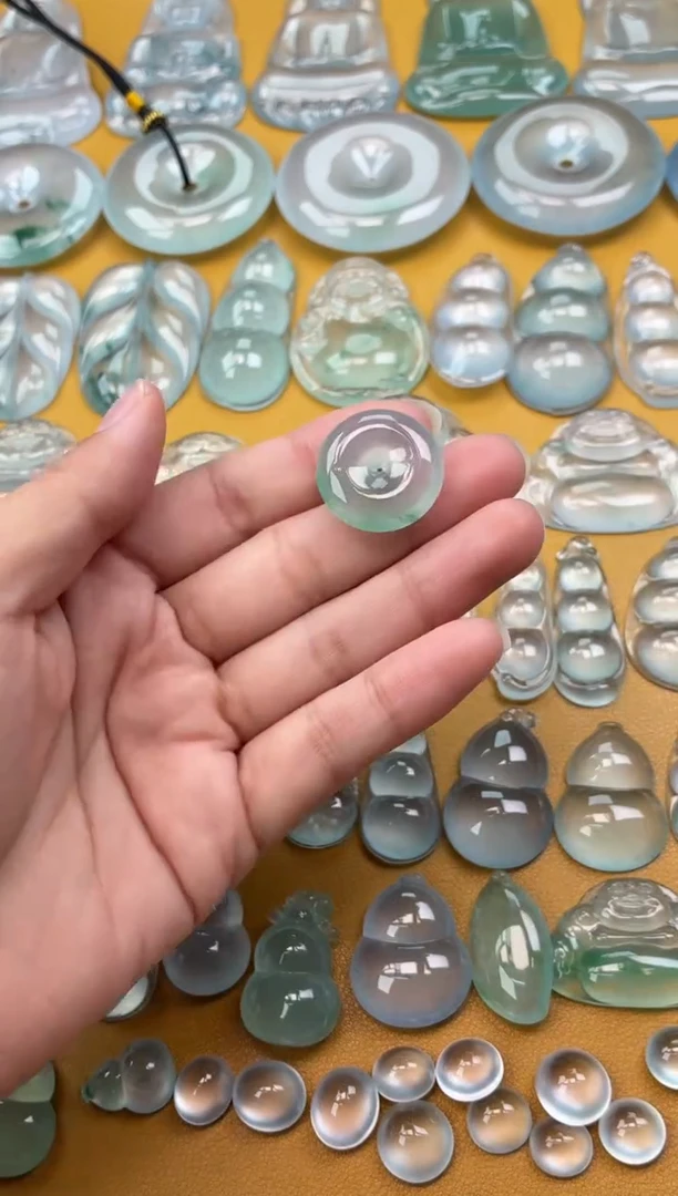 吊坠(不含链)未镶嵌翡翠22 平安扣 21.7 6.0