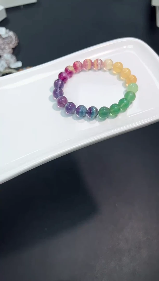 【闪购商品】水晶手串未镶嵌75f多样性发其一/1条默认微瑕