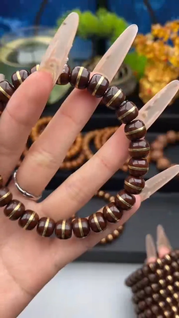 紫金鼠手串紫金鼠一线天二代22号