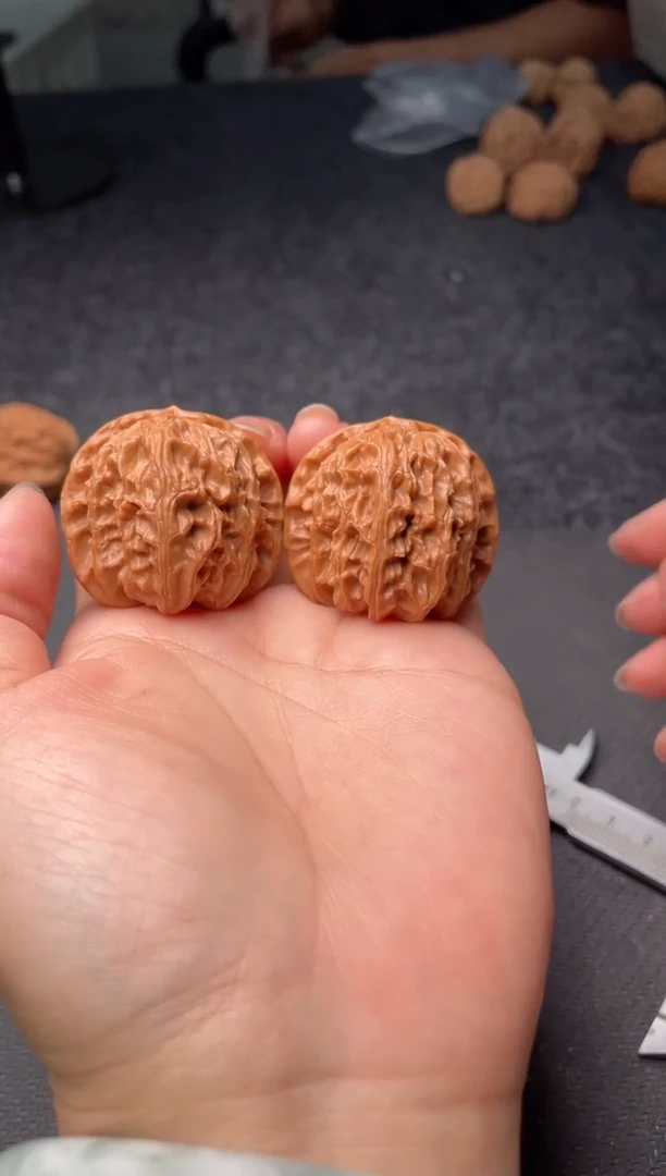 把件文玩核桃w79  白狮子 38尺