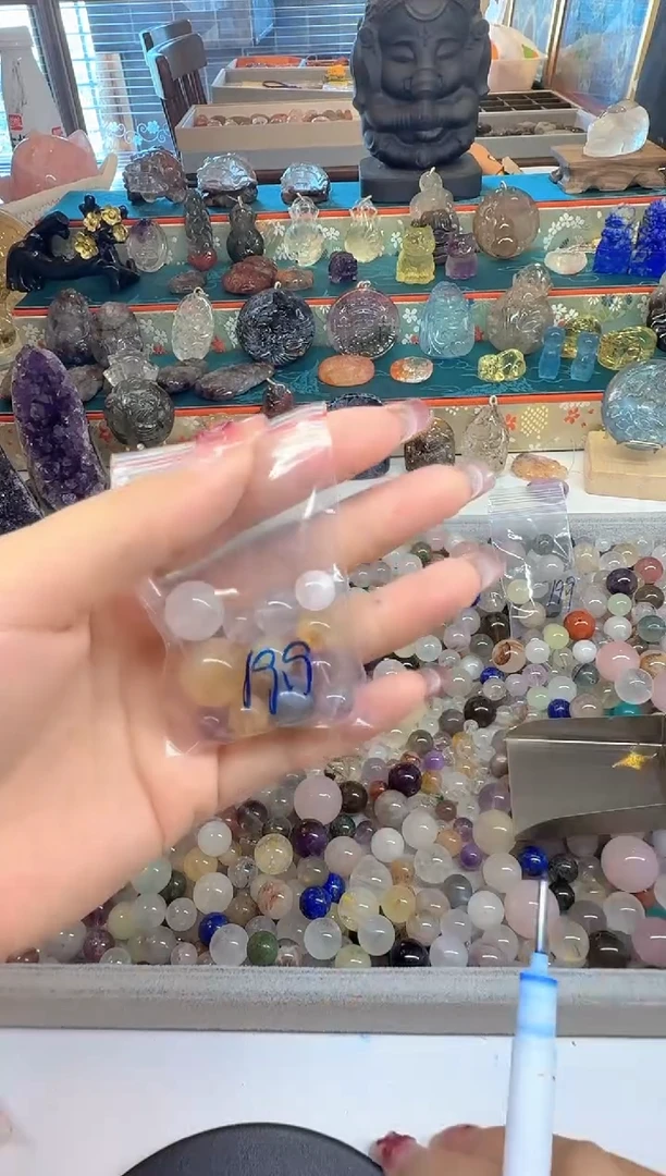 未镶嵌珠宝半成品水晶✨***呀水晶珠珠