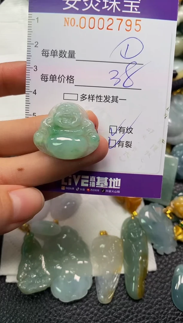颈饰未镶嵌翡翠闪购0002795