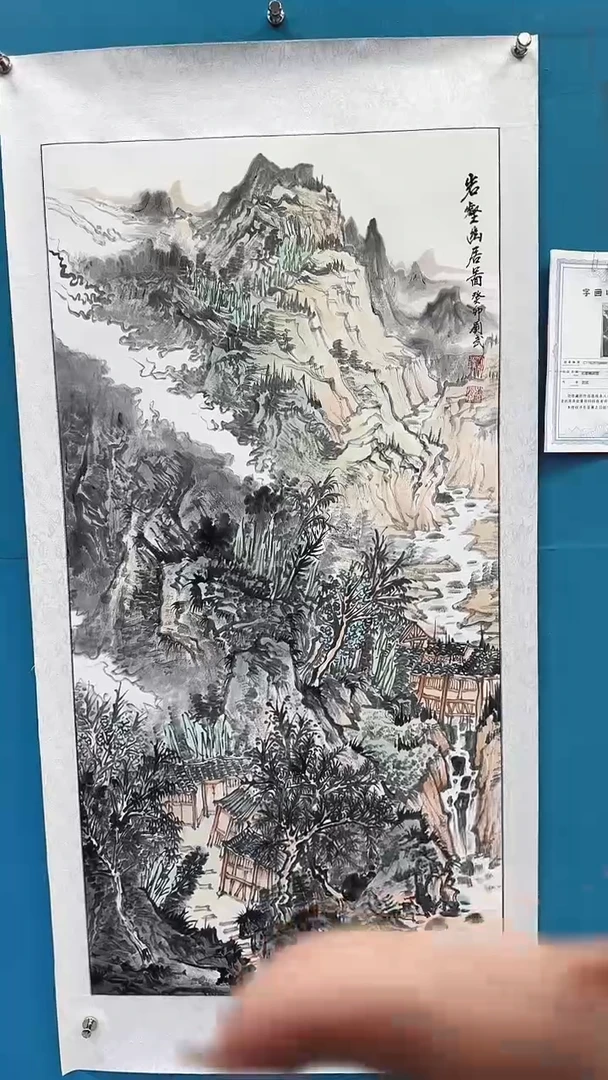 国画启辰艺术刘武手绘-国画29