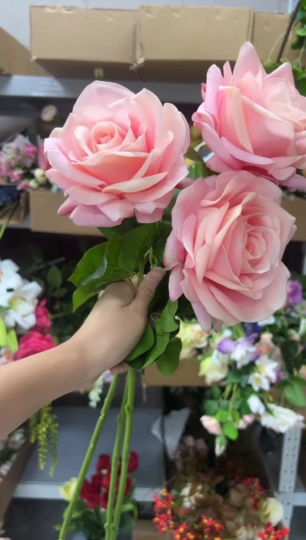 3枝粉色手感保湿海洋之歌