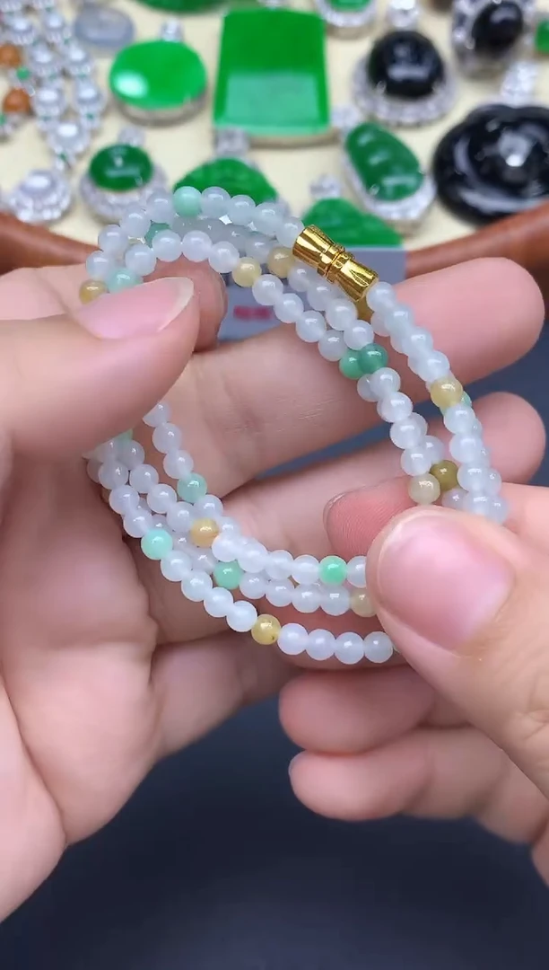 颈饰未镶嵌翡翠10-中国好珍宝