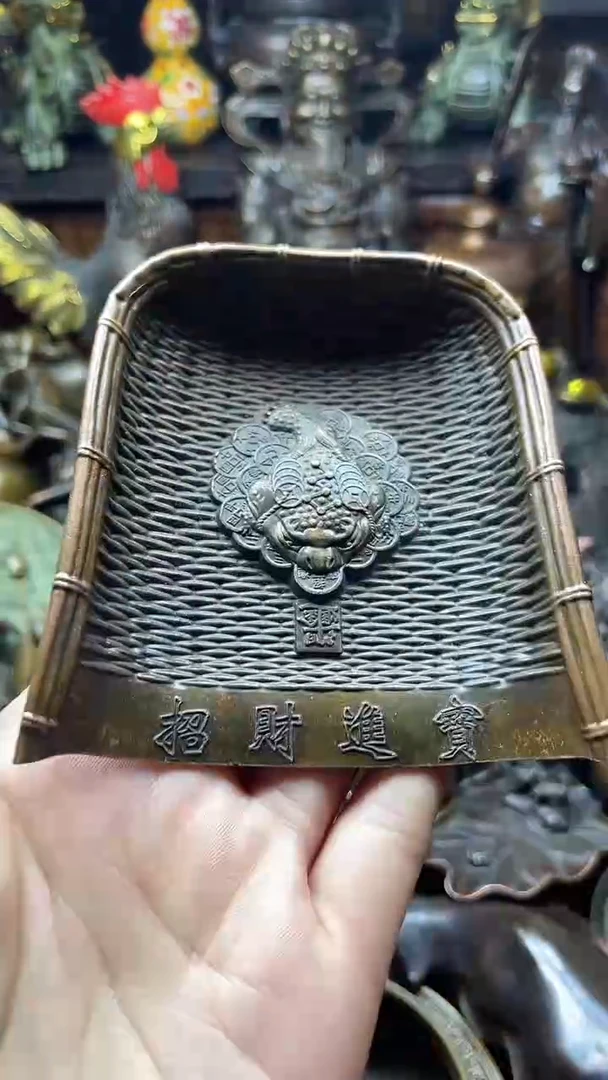 闪购链接，点击下单，有运费险，铜摆件