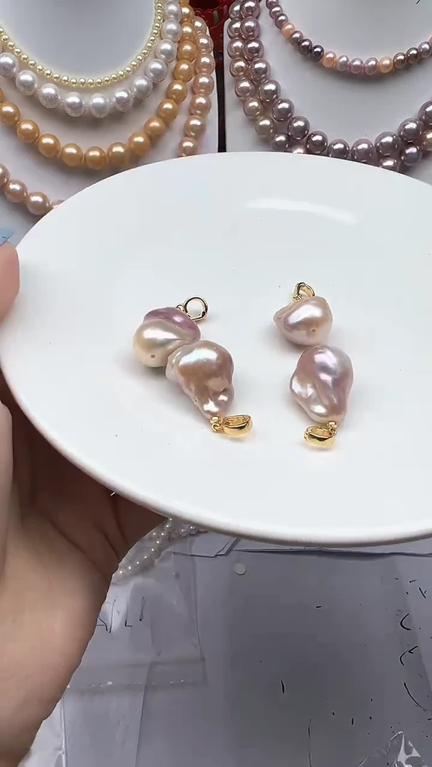 淡水珍珠未镶嵌颈饰1
