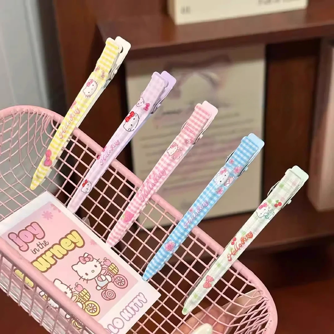 Kitty发夹一字发卡萌趣卡通头饰可爱少女心蓬松刘海碎发佩戴神器