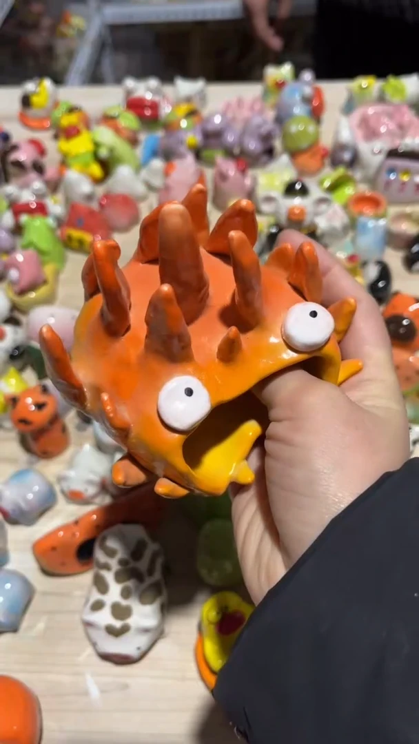 【闪购商品】摆件4纯手工微瑕陶瓷