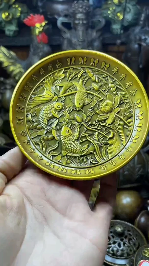 闪购链接，点击下单，有运费险，铜摆件