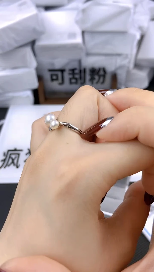 未镶嵌耳饰淡水珍珠jz1015