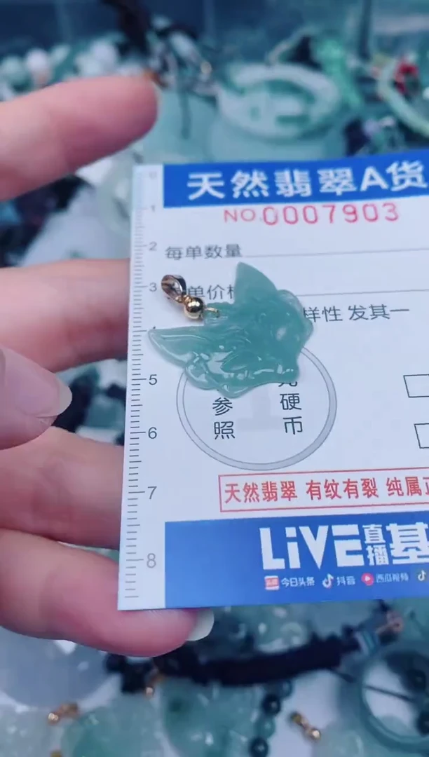 颈饰未镶嵌翡翠00007903