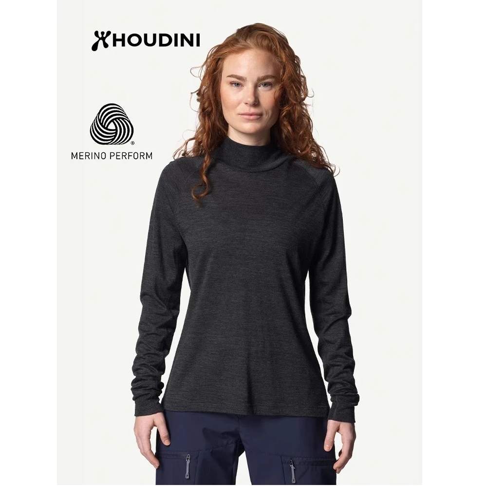 HOUDINI/胡丁尼Activist Turtlenec积极 半高领保暖打底长袖 女款