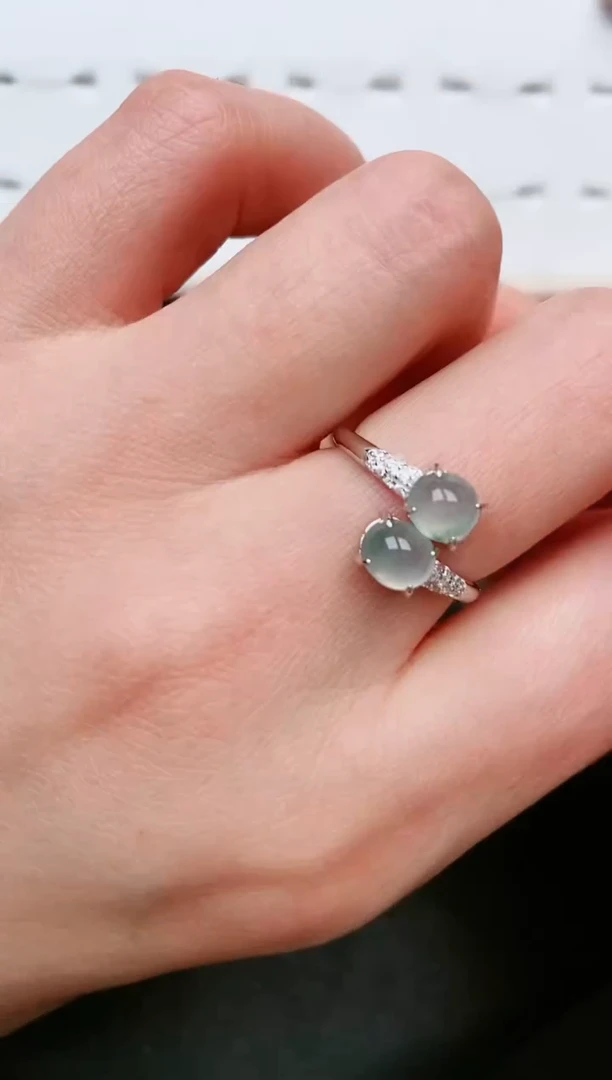 【闪购商品】翡翠戒指银S925镶嵌.....