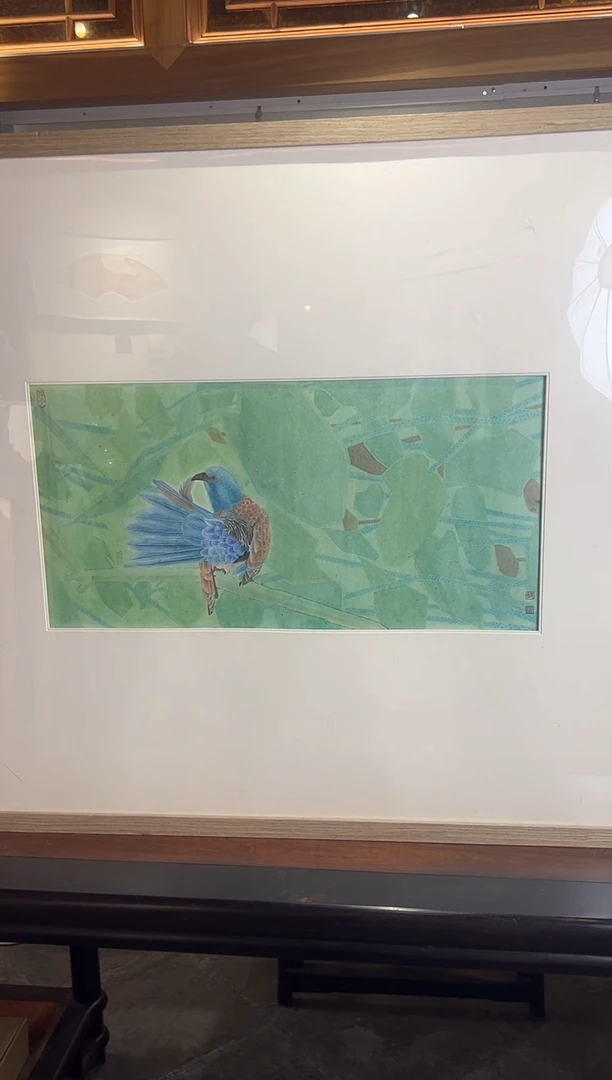 国画邹训精-2平尺-国画作品