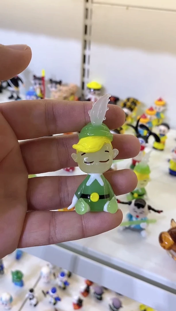琉璃手工艺品彼得潘