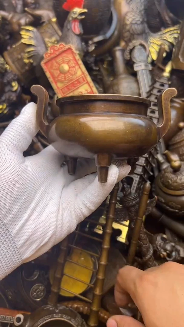 精美铜器，点击下单