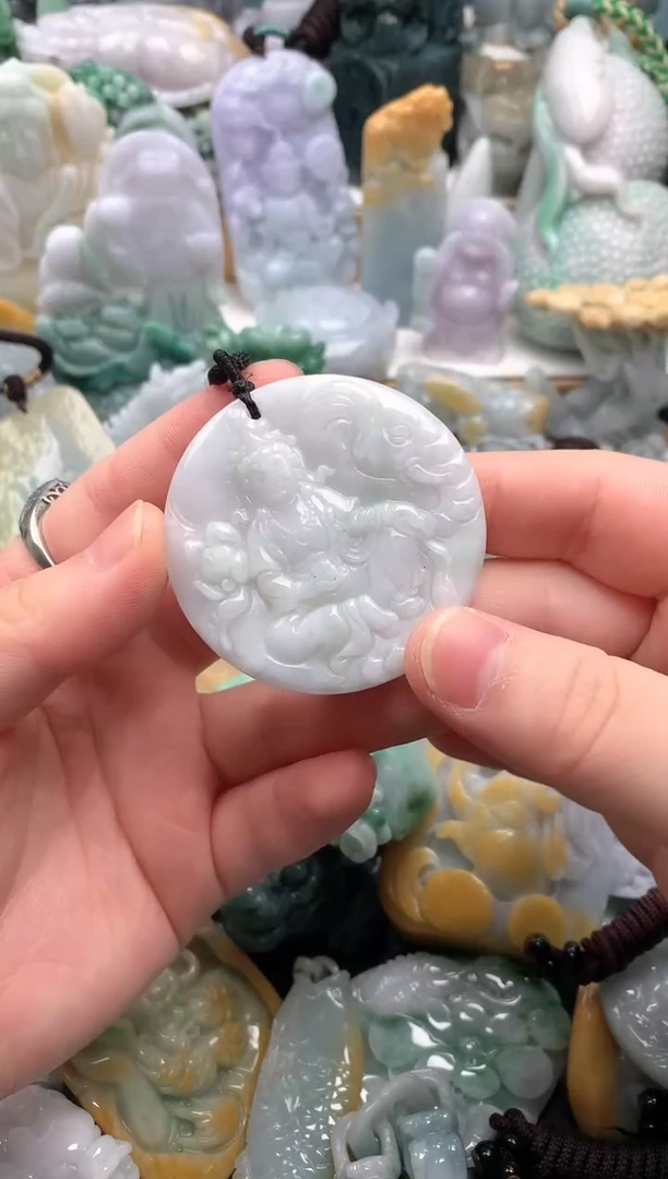 吊坠(不含链)未镶嵌翡翠1