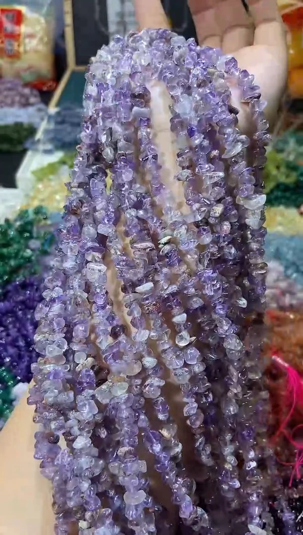 【闪购商品】水晶珠宝半成品未镶嵌紫幽灵