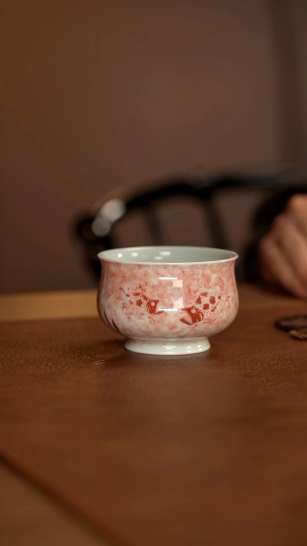 【闪购商品】瓷片景德镇斌芬陶瓷/拓片 鱼藻