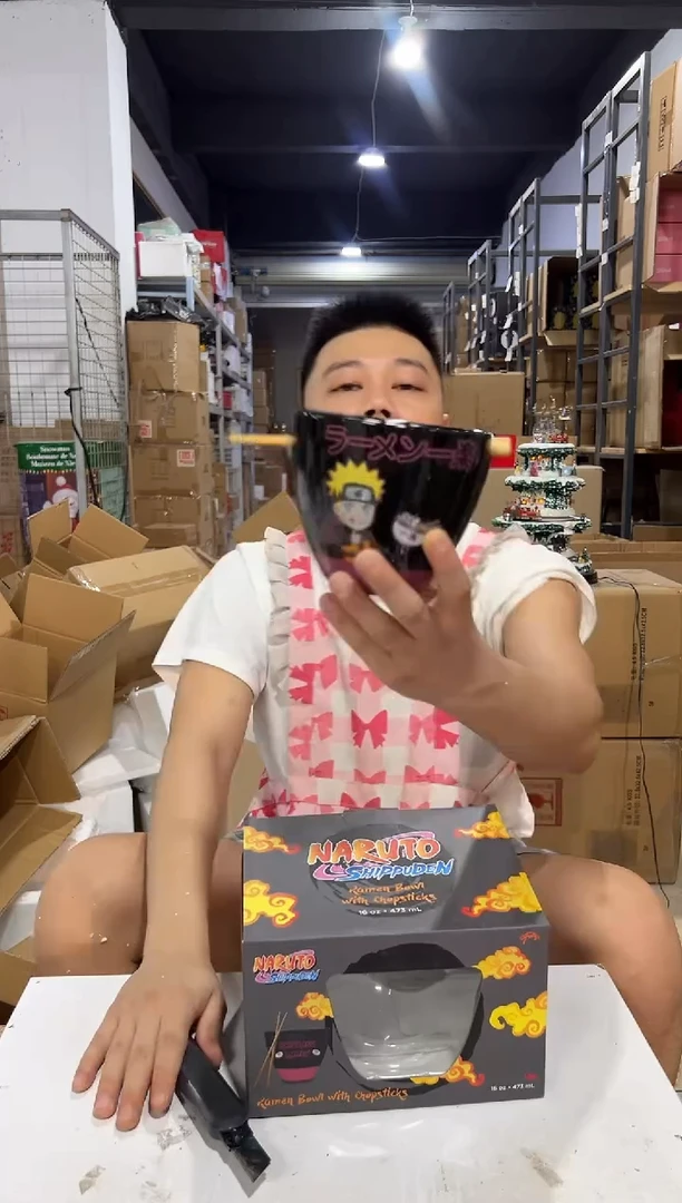 瓷片原盒火影拉面碗