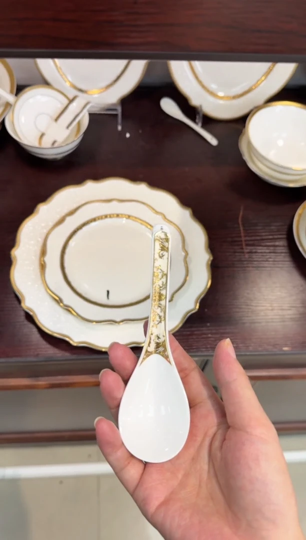 瓷片小勺 正品 10个