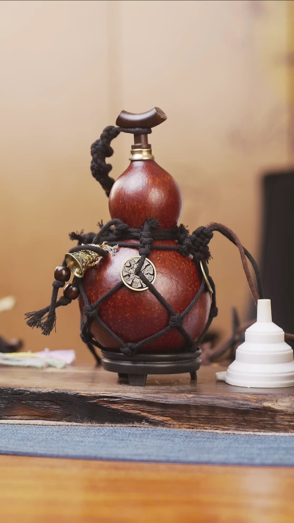 1871号链接精品大漆葫芦现货现发[一物一拍]