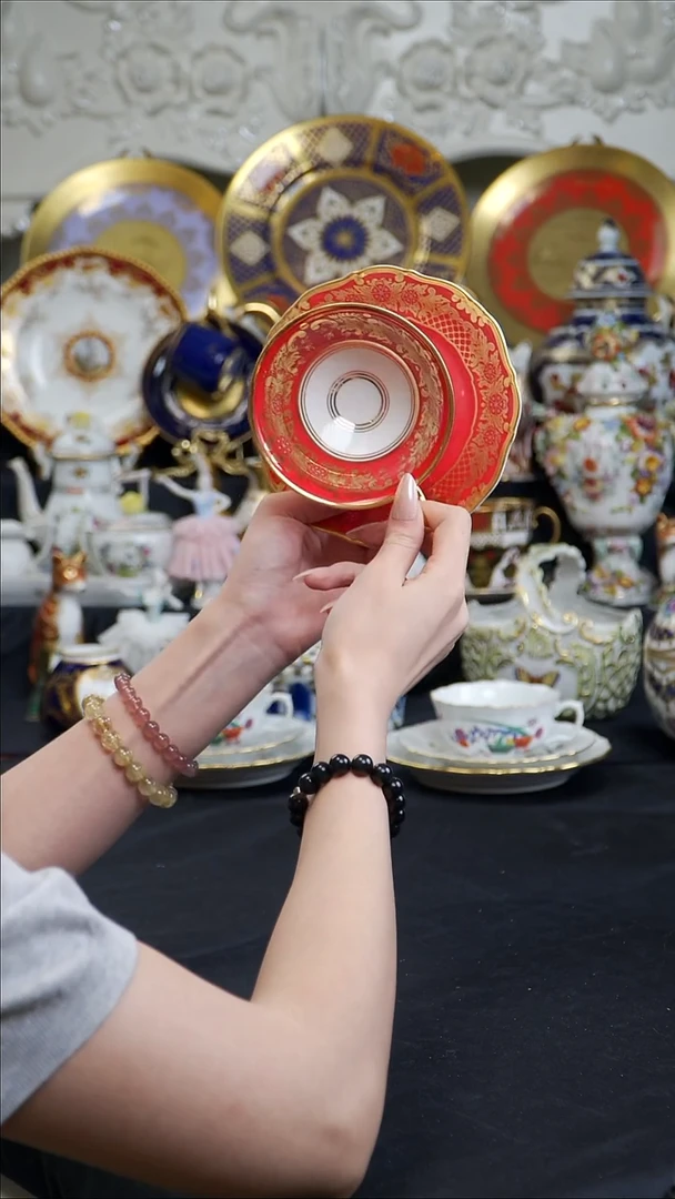 骨瓷婷婷中古器物如图所示89