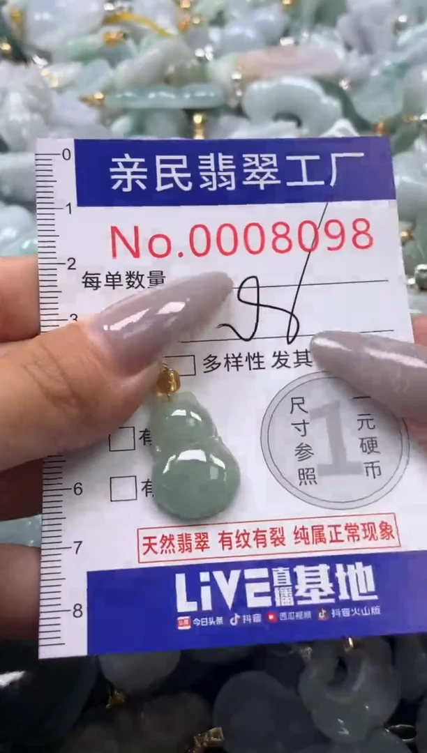 颈饰未镶嵌翡翠8098