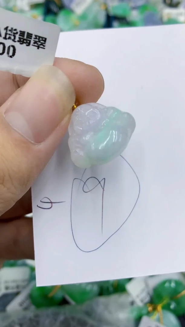 翡翠未镶嵌颈饰1111111111