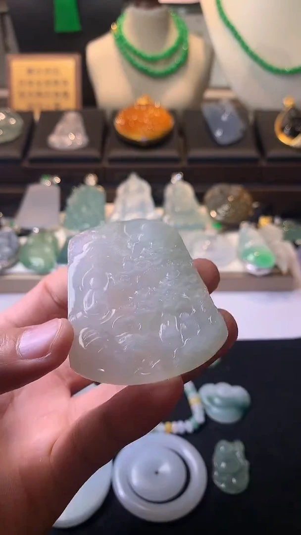 未镶嵌定制翡翠郭*输4083毛货不退不换