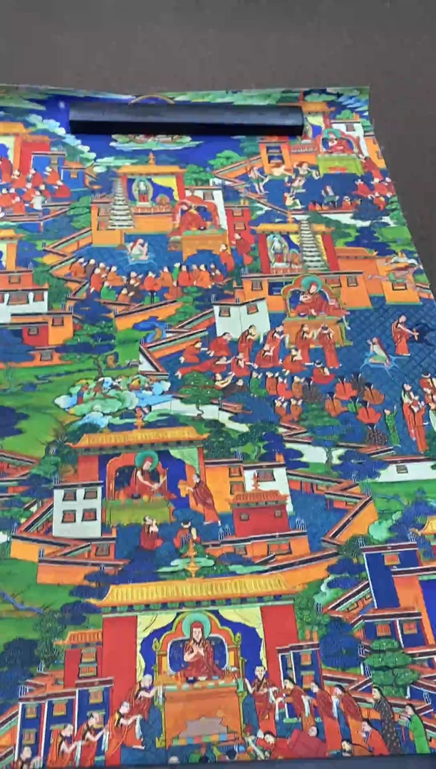 卷轴画精品挂饰 唐卡tk16051