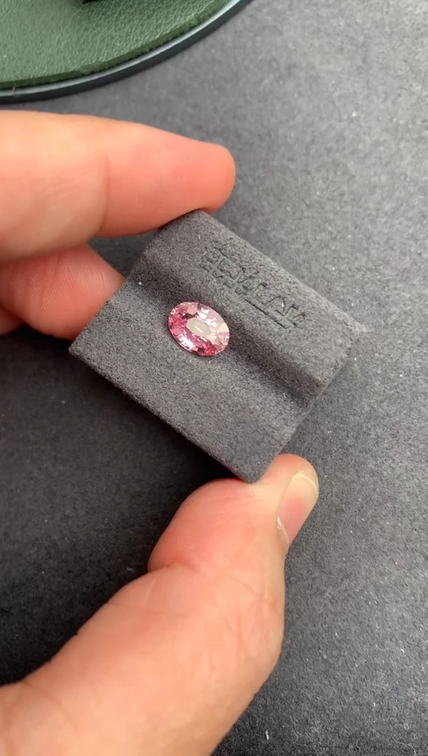 裸石彩色蓝宝石1.5ct帕帕拉恰  BF 定制