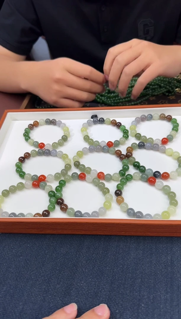 手串未镶嵌和田玉【陆530】16 7004 多样性发其一