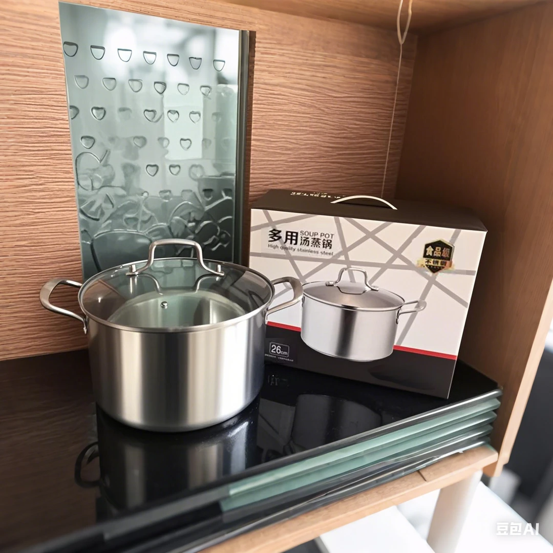 【活动价】加厚不锈钢汤锅煲汤锅具家用煮粥不粘奶锅燃气电磁炉通用