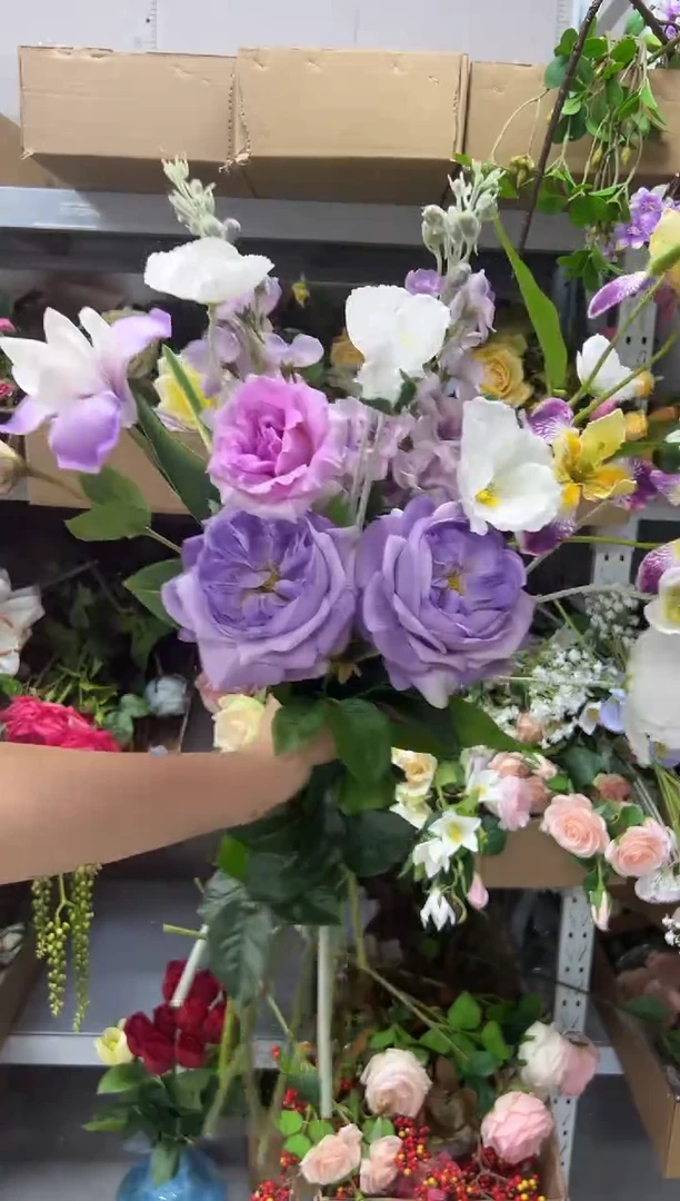 家****】家有宝贝紫色花束