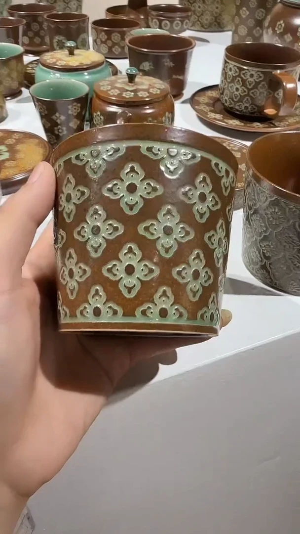 青瓷茶具 手工茶器