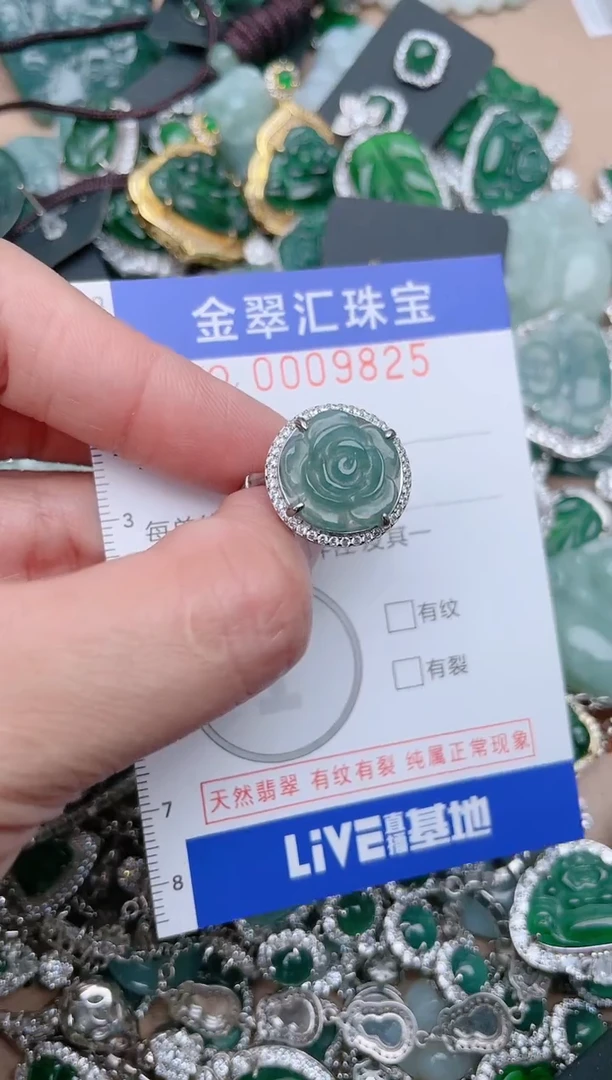 【闪购商品】翡翠颈饰未镶嵌9825........