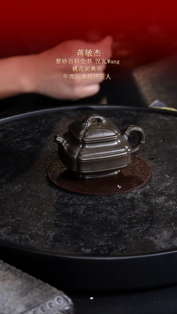 茶壶紫砂东坡紫砂甄选紫砂壶—蒋敏杰