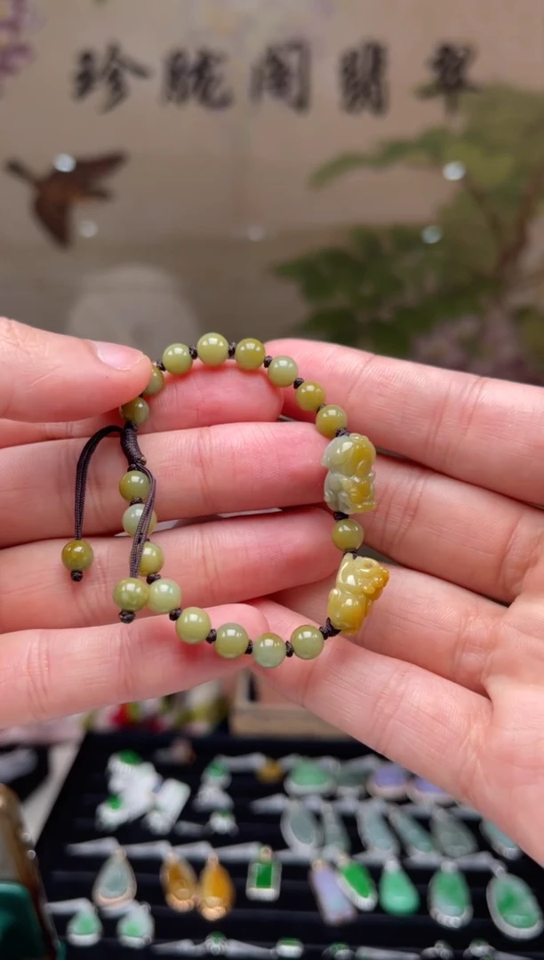 【闪购商品】翡翠颈饰未镶嵌46号标签撕毁不退换