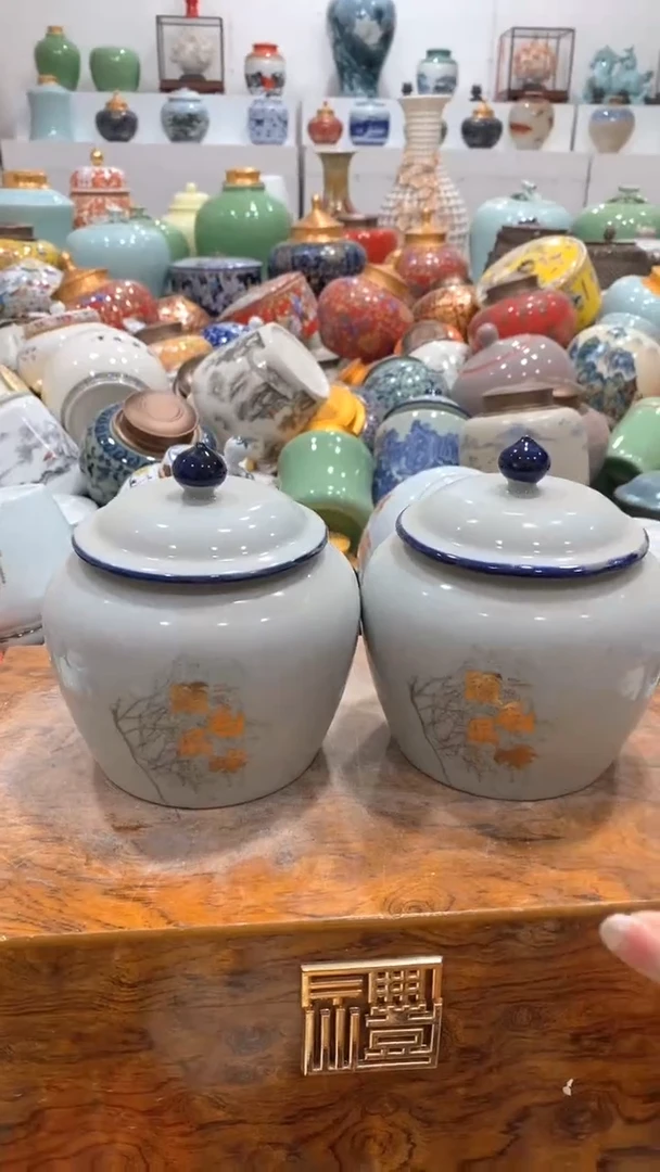 摆件茶叶罐密封罐储存罐