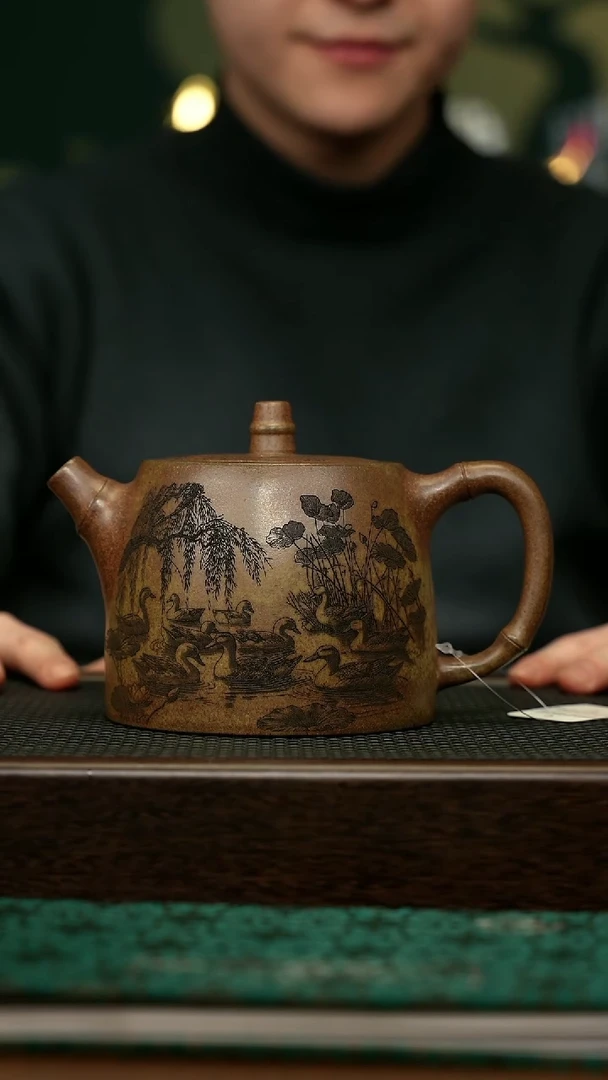 【闪购商品】紫砂茶壶宜兴原矿 手工 紫砂壶容量700CC
