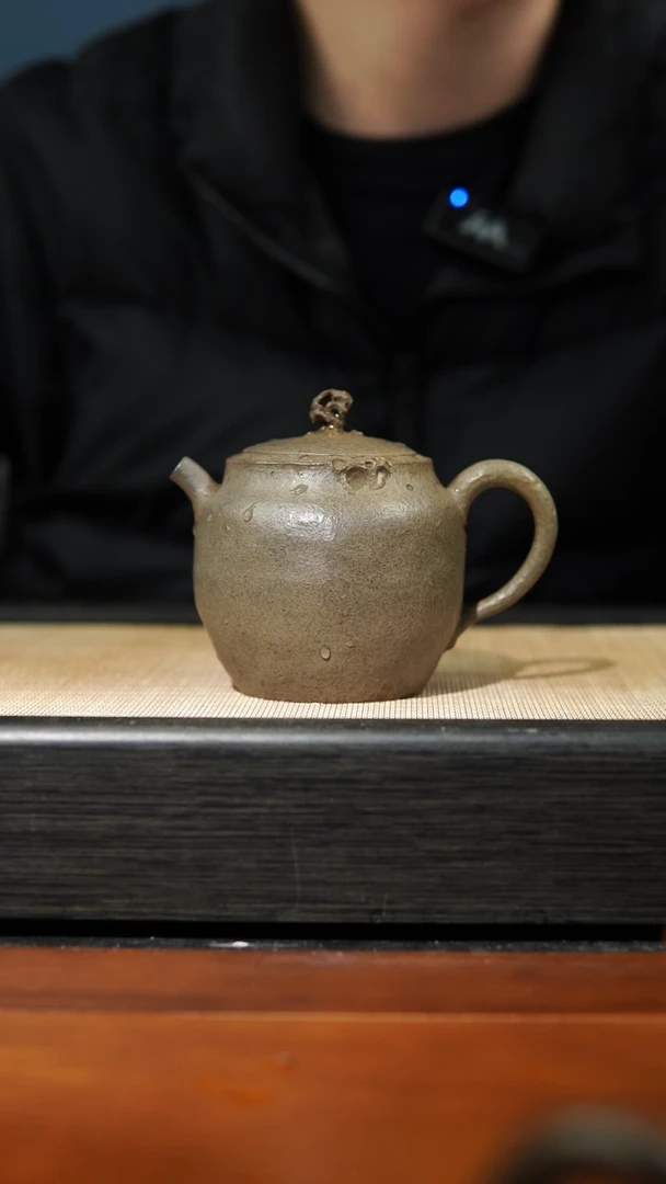 【闪购商品】紫砂茶壶青段还原烧，200cc