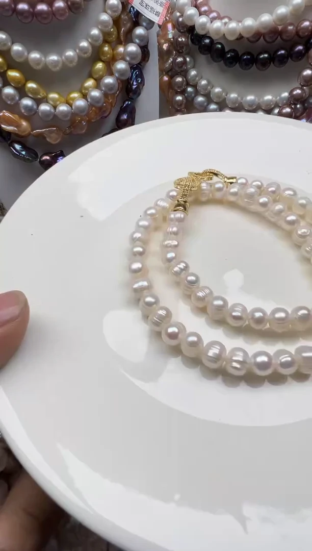 【闪购商品】淡水珍珠颈饰未镶嵌1